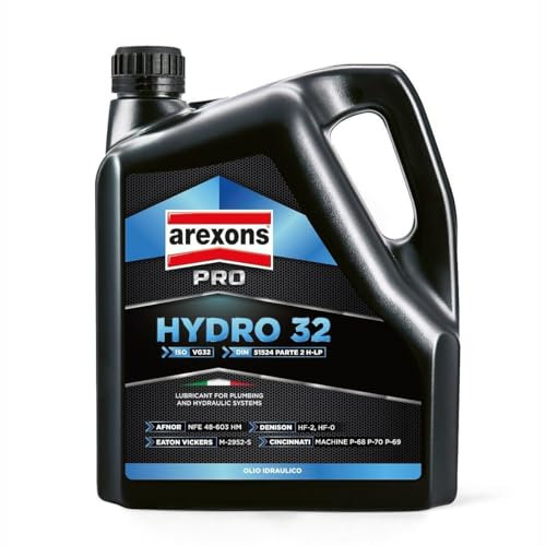 AREXONS HYDRO ISO VG 32 DA 4 LITRI OLIO IDRAULICO ANTIUSURA ANTISCHIUMA TRATTORE