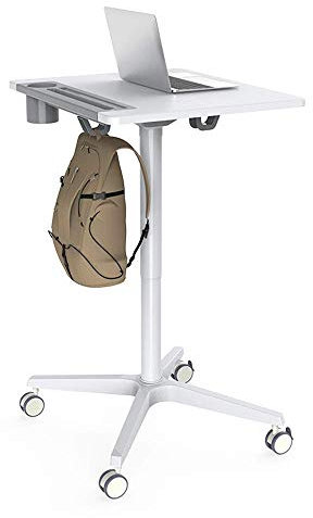 XAoSCd Rednerpult-Podiumständer, Rednerpult-Podiumständer, Rednerpult-Podiumständer, Vortrags-/Rede-/Lehrplattform, Mobiler Laptopwagen, Stehpult Für Büro, Nachttisch, Sofa, Couc,Black