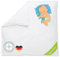 Koru Kids® Baby-Oberbett - 80 x 80 cm - Baby Daunendecke - allergikergeeignet - Füllmenge 150g