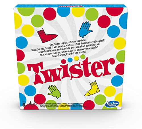 Hasbro Gaming Hasbro Spiel 98831789 Twister, Mehrfarbig, Ab 6 Jahren