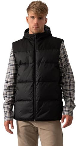 BOSS Men's Ow_Block-x Vest Hd Outerw_Waistcoat, Black, M