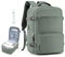 Vakuum Rucksack Handgepäck mit Handpumpe, Ryanair Handgepäck 40x20x25 Vacuum Backpack Travel Tasche Airbag mit Vakuumsystem Reiserucksack Damen Herren Wasserdicht Rucksack
