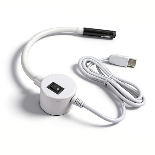 Philorn Luz de posicionamiento magnético para máquina de coser, guía de costura magnética 3 en 1, para costura recta, punto de mira, herramienta de ayuda para coser y acolchar de precisión manos