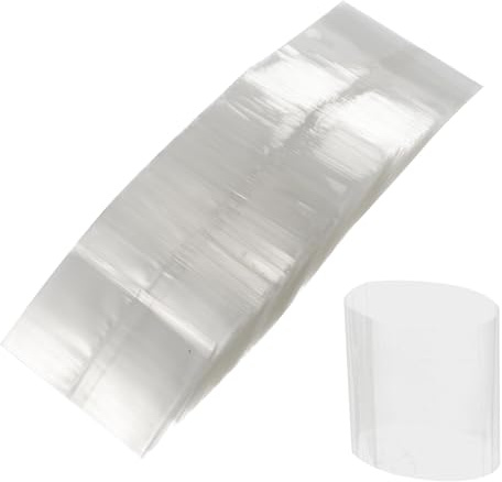 Film Rétractable pour Bouteilles Pvc Imperméable 400 Pièces | Scellage pour DIY et Cosmétiques, Gaine Thermorétractable, Emballages de Bouteilles
