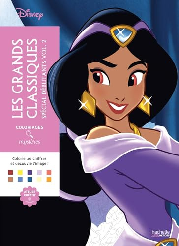 Grands classiques spécial débutants Tome 2: Colorie les chiffres et découvre l'image