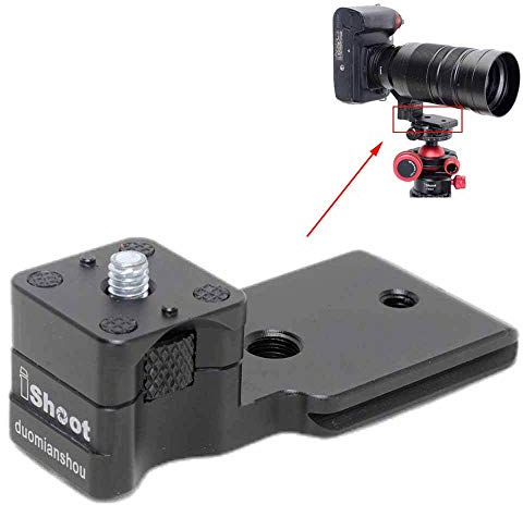 Ersatz-Fuß-Stativhalterung für Panasonic Leica DG Vario-Elmar 100-400 mm f/4-6.3 ASPH Power OIS, Objektiv-Halterung mit Arca Fit Schwalbenschwanz