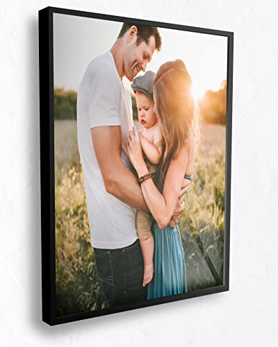 Panorama Foto Personalizzata con Cornice 35x50 cm - Quadro in Metacrilato e Alluminio - Stampa su Tela in PVC