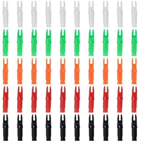 ARMYJY Professional Grade Arrow Nocks, Pack of 50, Enhance Your Archery Performance