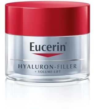 Eucerin Hyaluron-Filler + Volume-Lift Night Cream (50 ml), Regenerating Anti-Wrinkle Cream with Hyaluronic Acid Filler, Treatment with Instant Face Lift Effect for All Skin Types