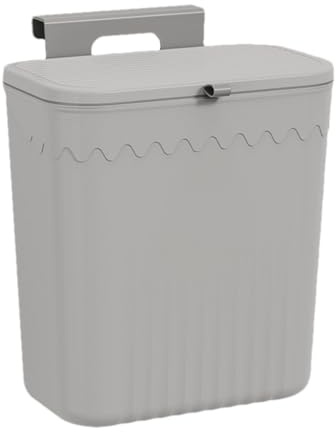 Hanging Kitchen Trash Can - Recycling Cupboard Wall-mounted Compost Cabinet Door Food Waste Bin With Sliding Cover For Under Sink, Cupboard Door, Cabinet, Camping, Bathroom, Bedroom, Motorhome