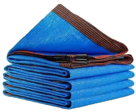 Red de protección solar resistente con ojales, lona de malla para exteriores para invernadero, jardín, patio, garaje, protección de plantas y cubierta de gallinero