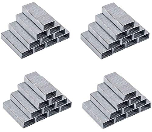 EFISH 4000 Stück No.10 Mini Heftklammern(kleiner als Standard Heftklammern)