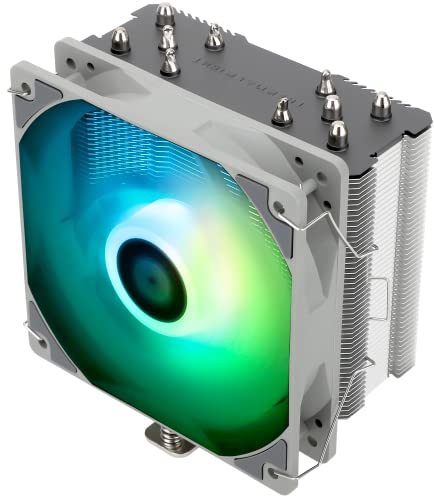 Thermalright Assassin King 120 SE ARGB CPU-Luftkühler, AK120 ARGB, 5 Heatpipes, TL-C12C-S PWM Leiser Lüfter CPU-Kühler mit S-FDB-Lager, für AMD AM4 AM5/Intel 1150/1151/1155/1200/1700/17XX, LGA1700