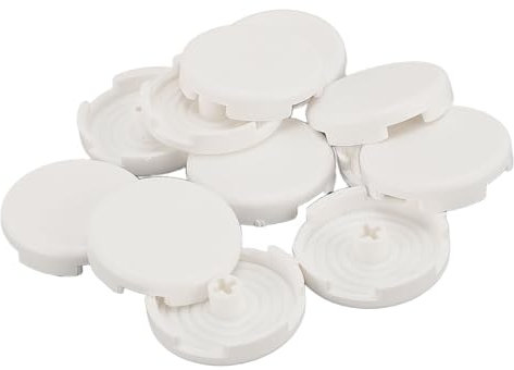 Zunate 12 Pezzi Cappucci Pulsanti, Cappucci Pulsanti di Ricambio per Stick TTC Tappi Sostitutivi per Stick di Gioco Incrociati 1 Pollice ABS Copritasti per Controller di Gioco Pulsante