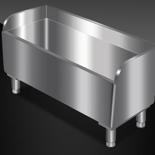 Lavandino per pavimenti commerciali con vasca profonda, vasca per lavanderia in acciaio inossidabile con rubinetto singolo per acqua fredda e scolapiatti in acciaio inossidabile,60x41x55cm