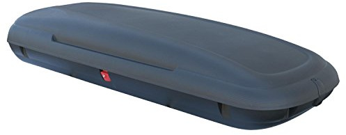 Dachbox VDPCA480 480 Ltr carbonlook + Aluminium Dachträger Tema kompatibel mit Mercedes 190 (W201) 1983-1993