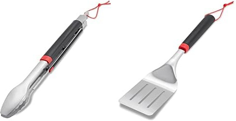 Weber Grilltœng Svart/silver & Weber Grillspade