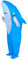 Inflatable Shark Costume for Adult Funny Halloween Costumes Funny Cosplay Blow up Costume