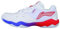 LI-NING Unisex Badmintonschuh Hallenschuh Sportschuh Schallwelle (weißrot, EU Schuhgrößensystem, Erwachsene, Numerisch, M, 42 1/3)