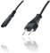 P4Y 3M Stromkabel Strom Kabel Stecker Eurostecker zu C7 2 Polig Netzkabel für PS5 PS4 PS3 Xbox Drucker Haushaltsgeräte Netzteile Samsung LG Sony Sharp Fernseher TV Netzkabel Kleingerätekabel