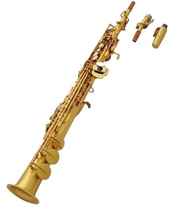 Professionell Saxofon Gul Antik Altsaxofon F Stämd Träblåsinstrument