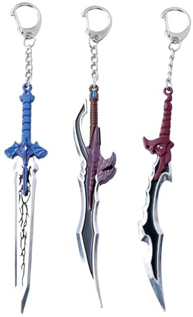 3 Porte - Clés Solo Level Cosplay Accessories Solo Level Figurine Modèle De Couteau Court Decoration
