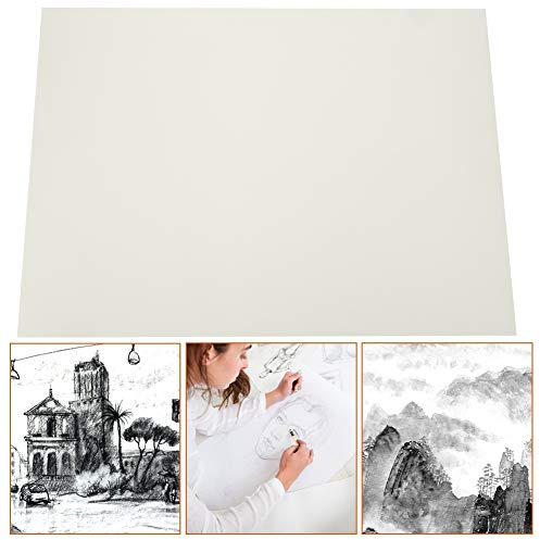 Haofy Papel de Boceto de Artista 4K, Papel de Pintura sin Pelusa para Pasteles Al óleo, 20 Hojas, Fácil de Colorear para Estudiantes de Arte