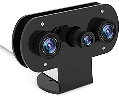 Caméra infrarouge avec vision nocturne infrarouge pour Raspberry Pi avec étui en acrylique,webcam réglable pour Pi 4/3/3B+ Convient pour les moniteurs de sécurité à domicile,bricolage,imprimante 3D