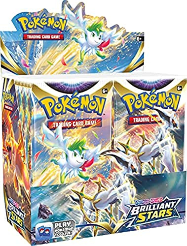 Pokémon-Sammelkartenspiel: Schwert und Schild 9: Strahlende Sterne – Booster CDU, Kartenspiel, ab 6 Jahren, 2 Spieler, 10 Minuten Spielzeit