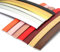 LKYJD Bande de Chant en Forme de U 5 m, Garniture de Bordure en placage Auto-adhésif en PVC, moulure de Garniture à décoller et à Coller, Bordure de Miroir Flexible(Matt Black,10mm)