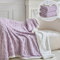 ARYURBU Sherpa Fleece Blanket - 200x230cm, Fluffy Soft Warm Throw, Luxurious Reversible Blankets for Sofa Bed, Purple Blanket