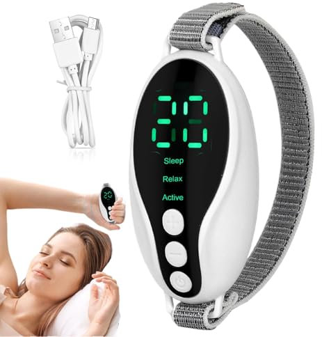 Dispositif d'aide au sommeil, dispositif portatif d'aide au sommeil - Machine d'aide au sommeil portable rechargeable | Instrument de sommeil léger, dispositif de sommeil à microcourant EMS, pansement