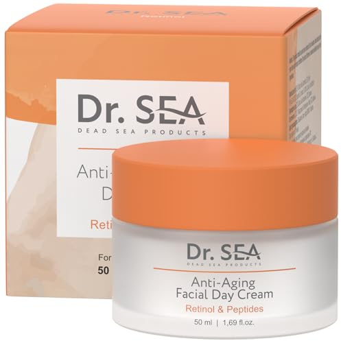 DR. SEA - Anti-Age Dagkräm Retinol & Peptider - 50 ml | Anti-Age Dagkräm Retinol & Peptider: återfuktar under dagen och hjälper till att bevara hudkomforten.