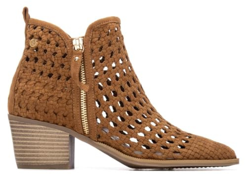 XTI - Botas Camperas Mujer Camel - Calzado Cómodo y Versátil - Moda casual - Modelo 14526701 (Talla 39)
