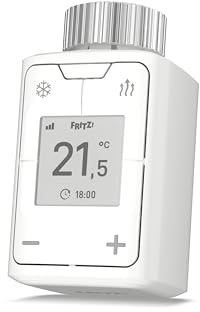 FRITZ!Smart Thermo 302 | intelligenter Heizkörperregler | effizientes Heizen & hoher Komfort | kompatibel mit gängigen Heizkörpern | komfortable Steuerung per App & Display | einfache Einrichtung