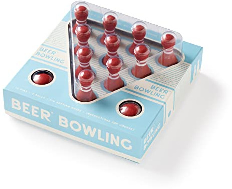 Beer Bowling Drinking Game Set