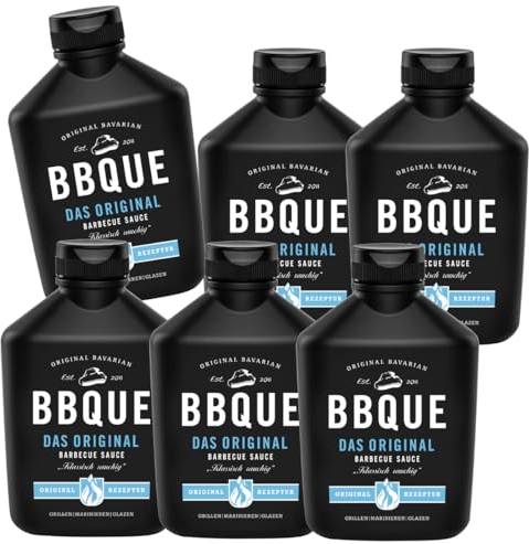 BBQUE Bayrische Barbecue Sauce Das Original | 6er Pack