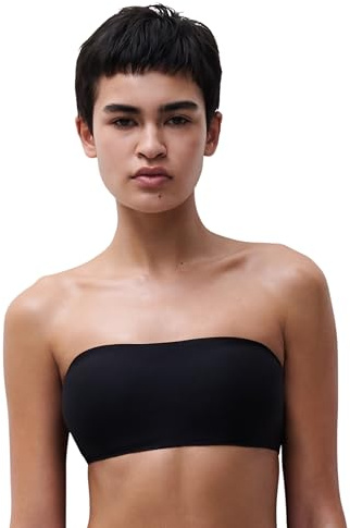 Chantelle Softstretch 16a3, Sujetador Bandeau Mujer, Negro (Black), M-L