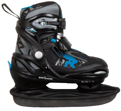 Roces Jungen Moody Ice 3.0 Boy Schlittschuhe, Black-Astro Blue, 36-40