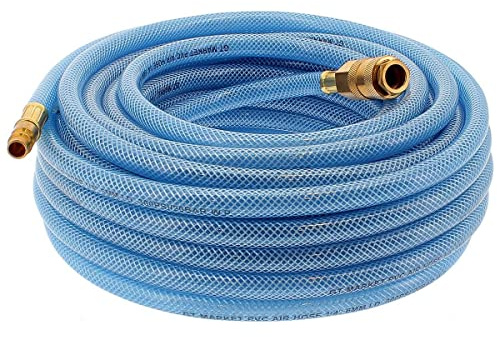 HUGGY TUYAUX Tuyau à air comprimé avec raccords Rapides - 8 mm x 20 mètres