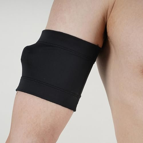 DUEYUN Fascia Protettiva per Diabete Unisex Fascia Protettiva Braccio per diabetica confortevole e riutilizzabile Fascia Braccio Copri Sensori Glicemici e Micoinfusori (M)