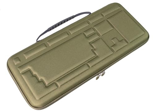 Wsdsgz Étui de voyage résistant à la poussière et aux chocs - Sac de rangement portable de rechange pour clavier mécanique 84 touches - Sac de voyage