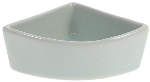 VALICLUD Ciotola per Criceti in Ceramica Antiribaltamento da 1 Pezzo Mangiatore per Cibo e Acqua per Criceti Orsetti di Seta e Ricci Facile da Pulire e Peso Adatto per Piccoli Animali