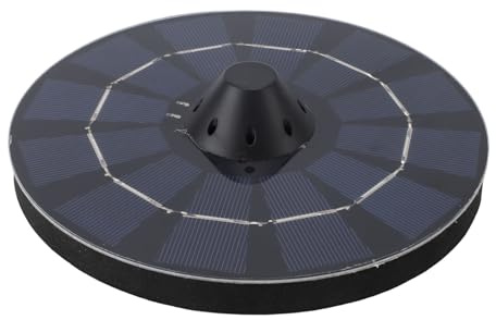 Aolidsive Aeratore Solare Galleggiante per Laghetto, Pompa Solare Galleggiante con Spegnimento Automatico 2,5 W 6 V per Laghetto da Giardino all'aperto