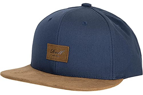 Reell Suede Snapback Cap (one Size, Navy)