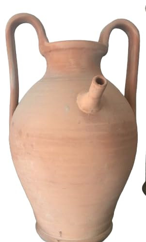 Vaso romano in terracotta da 2 litri con manico (Grande)