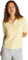 Tommy Hilfiger Damen Poloshirt Kurzarm Regular Fit, Mehrfarbig (Citronella/Ecru STP), XXL