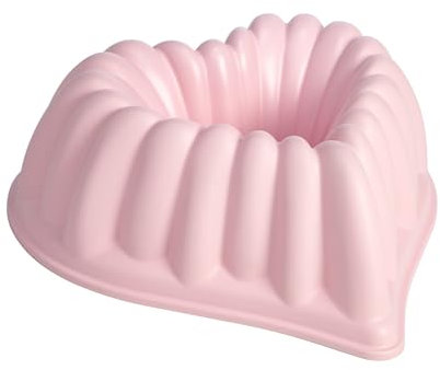 Paris Hilton – Kuchenform aus Aluminiumguss mit keramischer Antihaft-Beschichtung – Gleichmäßige Backergebnisse, 26x285x10mm, Herzform, Spülmaschinenfest