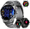 LIGE 1.43” AMOLED Smartwatch Uomo con 3 cinturini/400mAh,Orologio Smart Watch con Chiamata Bluetooth,24/7 Cardiofrequenzimetro SpO2,IP68 Impermeabile 124 Modalità Sportive per Android iOS