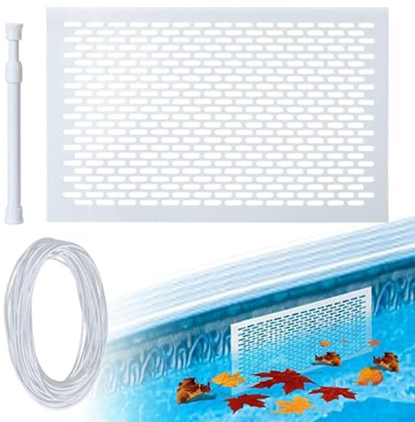 Generisk poolskimmer sköld – nylon poolskimmer kit | Leaf Guard Net Blocker med skimmerskydd anti-– skrämfångare bladskydd för gymnasium skola damm